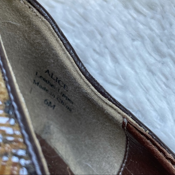 J.Renee Vintage Alice Shoes Square Toe Size 6M - Picture 4 of 10